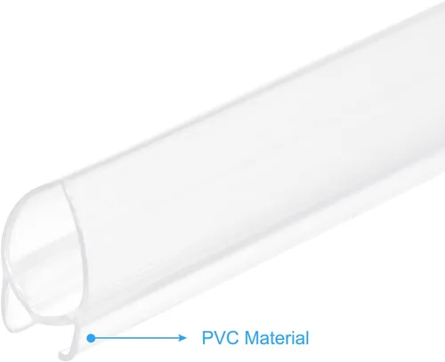 Miniatura 4 de MECCANIXITY Barra de tiras de PVC para colgar pósteres, 9.8 in, transparente, con clips para póster, mapa, juego de 4