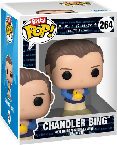 Miniatura 6 de Funko Bitty POP! Friends - Phoebe, paquete de 4 y una figura sorpresa mini misteriosa - 0.9 Pulgadas (2.2 Cm) coleccionable - Incluye estante