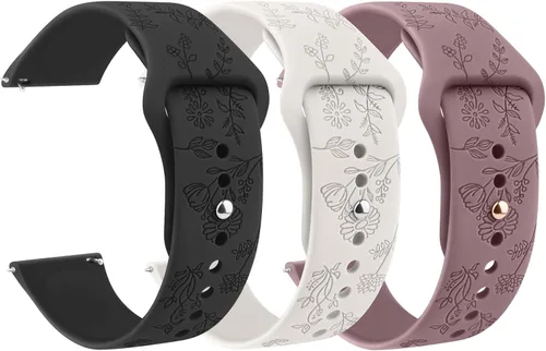 Miniatura 9 de Meliya Veryfit - Correas de reloj inteligente, correas de reloj de 22mm para IDW13 IDW16 IDW19 IDW26 IDW28 Smartwatch, correa de repuesto deportiva
