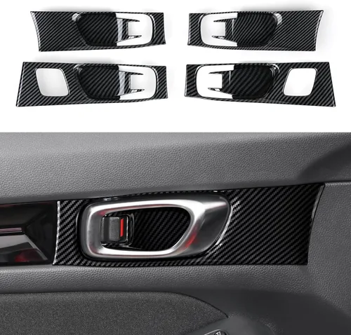 Miniatura 12 de Calcomanías de Cubierta para Caja de Reposabrazos Central de Automóvil para Honda Civic 2022 2023 2024 2025 Accesorios de 11ª Generación Pegatinas
