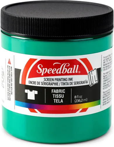 Miniatura 25 de Speedball Tinta de impresión de pantalla de tela, 8 onzas, color negro para impresión de camisetas y serigrafía