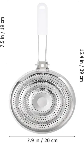 Miniatura 5 de DECHOUS Soporte para ollas de estufa Almohadilla de aislamiento de calor Difusor de calor de placa de inducción Difusor de calor para placa
