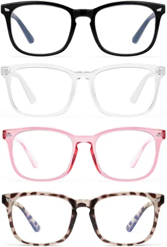 Miniatura 20 de hunsquer Gafas de luz azul para mujer/hombre, gafas de luz azul para computadora negro (806803blacktoucha)
