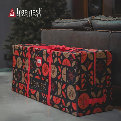 Miniatura 3 de Tree Nest Bolsa de almacenamiento para árbol de Navidad, caja de árbol de Navidad de 9 pies para árboles artificiales desmontados, bolsas