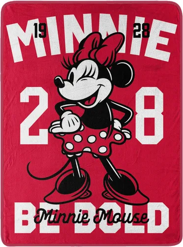 Miniatura 8 de Northwest Minnie Mouse Micro Raschel - Manta de 46 x 60 pulgadas, flores que caen