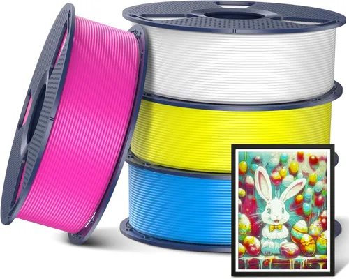 Miniatura 19 de SUNLU - Filamento PLA Plus para impresora 3D, 1.75 mm, bobina de 1 kg (2.2 lb), enrollado de forma ordenada, precisión dimensional ±0.02 mm