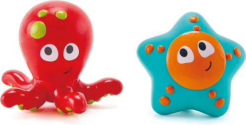 Hape Ocean Floor Squirters | Coloridos juguetes de baño para bebés y niños pequeños, coloridos juguetes de baño para bebés y niños pequeños, juego