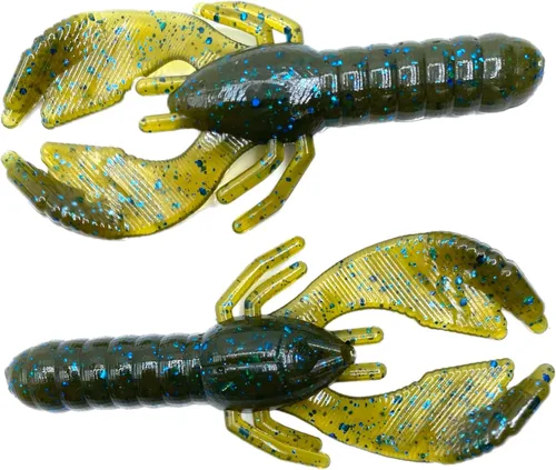 Miniatura 31 de Phat Pak Baits - Beasty Bug Jr Ned Rig Craw Finesse Bass Señuelo de pesca de plástico suave 20ct 2.8" Paquete de variedades