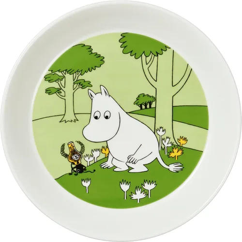 Miniatura 12 de Arabia Moomin Plate 7.48in Fillyjonk, Gris