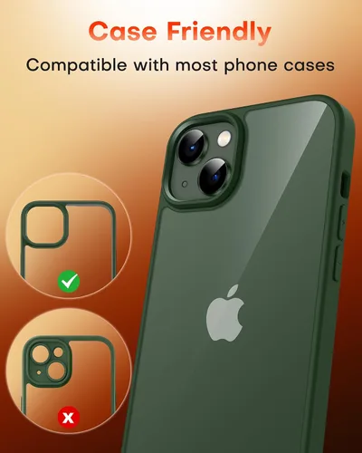 Miniatura 7 de TOCOL Camera Lens Protector for iPhone 13 / iPhone 13 Mini Tempered Glass HD Individual Scratch Resistant Camera Cover Accessories Case Friendly 2