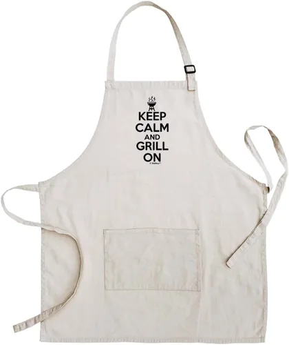 Miniatura 19 de ThisWear Keep Calm And Bake Cook or Grill On Two Pocket Adjustable Bib Delantal