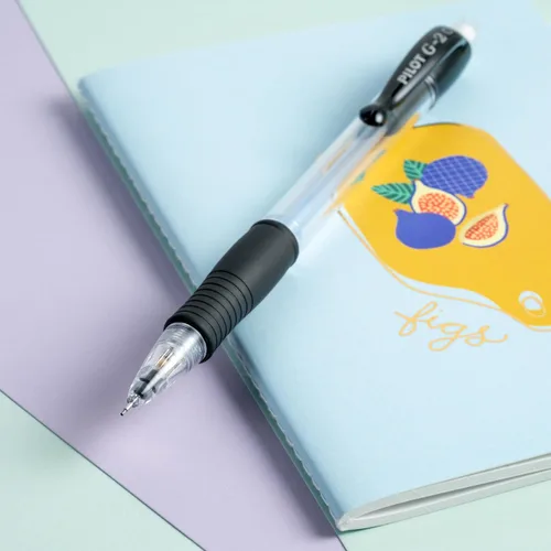 Miniatura 4 de Pilot, G2 Lápices mecánicos, mina HB de 0.5 mm, barril transparente, paquete de 2