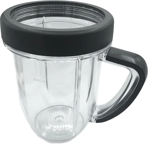Miniatura 7 de Taza con mango de mezcla corta de 30 oz compatible con NutriBullet RX NBM-U0274,Pieza de repuesto nueva