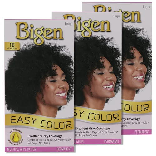 Miniatura 4 de 3RA Bigen Easy Color para Mujer Castaño Intenso - Nueva fórmula - Paquete de 3