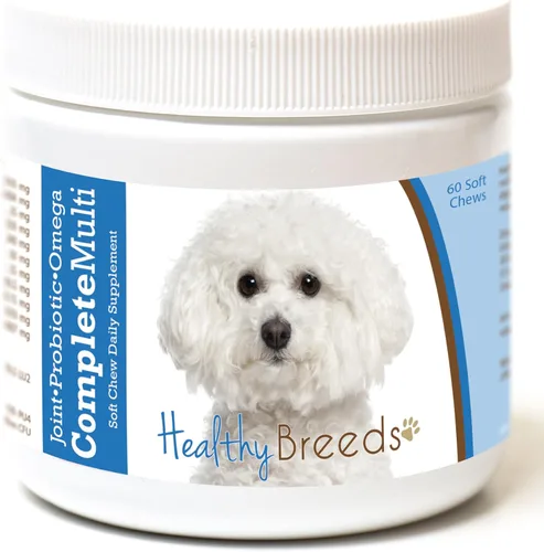 Miniatura 114 de Healthy Breeds Pug todo en uno multivitamínico suave masticable 60