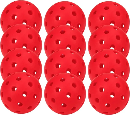 Miniatura 34 de Paquete de 6 pelotas de pickleball deportivas para exteriores - 40 pelotas de pickleball - Bolas de pickleball de EE. UU. aprobadas por USAPA