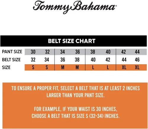 Miniatura 5 de Tommy Bahama Cinturón elástico de dos tonos para hombre