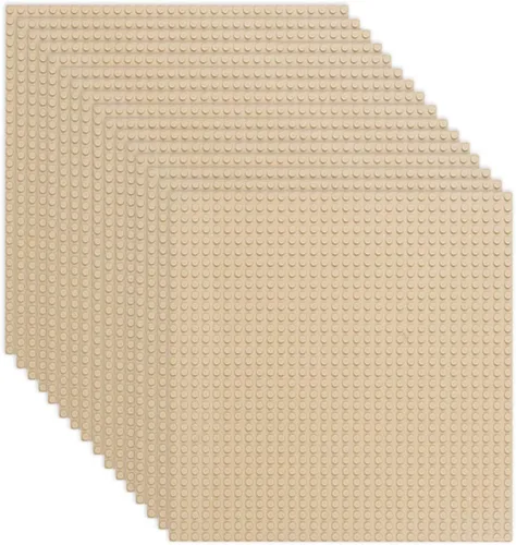Miniatura 7 de LVHERO 16 piezas de placas base clásicas para ladrillos de construcción 100% compatibles con todas las marcas principales - Placa base, 10 x 10