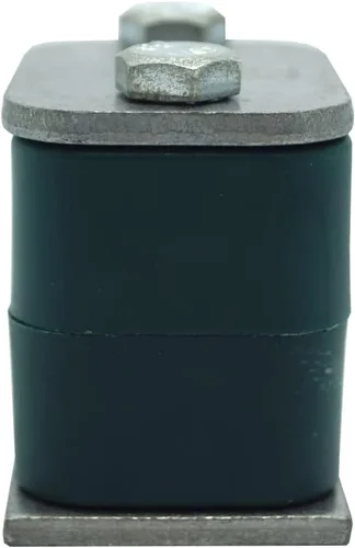 Miniatura 3 de Abrazadera de la serie estándar de 0.252 in, polipropileno con herrajes chapados en acero galvanizado, montaje de soldadura y pernos hexagonales