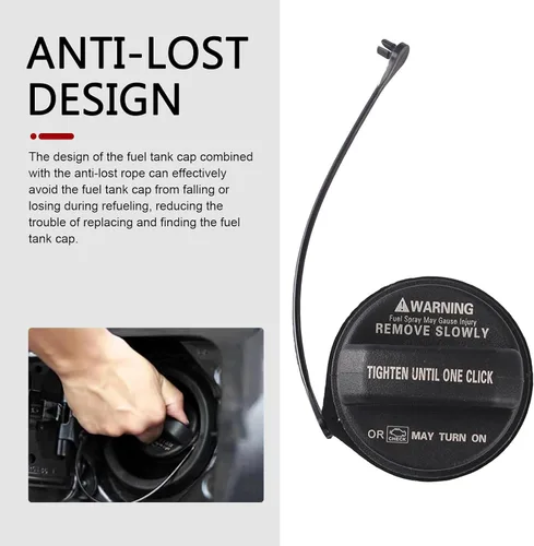 Miniatura 3 de Tapa del depósito de combustible para automóvil, cubierta de llenado de combustible a prueba de fugas, repuesto OEM #31010-3L600 31010-3L600U