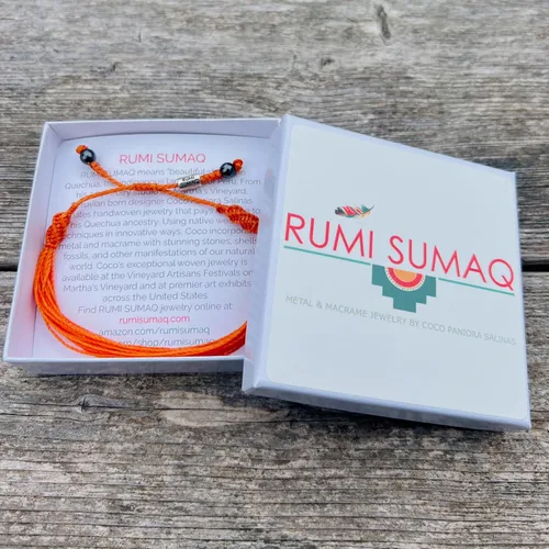 Miniatura 178 de Rumi Sumaq Pulsera de concientización para hombres, mujeres y niños – Pulsera de apoyo tejida ajustable anudada a mano – Pulsera de conciencia sutil