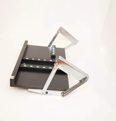 Miniatura 9 de Estante de almacenamiento de cuchillos Drop Block para debajo del gabinete - Pequeño, Negro Negro/Ébano