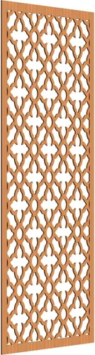 Miniatura 181 de Madison Paneles de pared decorativos de madera con calado, 9 3/8 pulgadas de ancho x 24 3/8 pulgadas de alto x 3/8 de alto, roble rojo rojo (Red Oak)