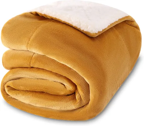 Miniatura 76 de NANPIPER Manta Sherpa para bebé, cálida manta de forro polar suave para recién nacido para invierno (gris claro, 30 x 40 pulgadas)