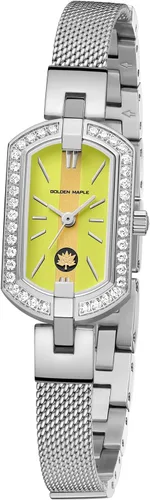 Miniatura 9 de Golden Maple Watches for Women, Small Oval Stainless Steel Case, Mother fo Pearl Dial, Dainty Ladies Watches, Luxury Gifts for Her