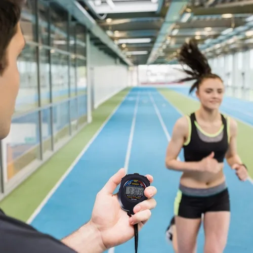 Miniatura 3 de Temporizador de partidos multifunción cronómetro electrónico para juegos deportivos, temporizador de entrenamiento ligero con pantalla LCD