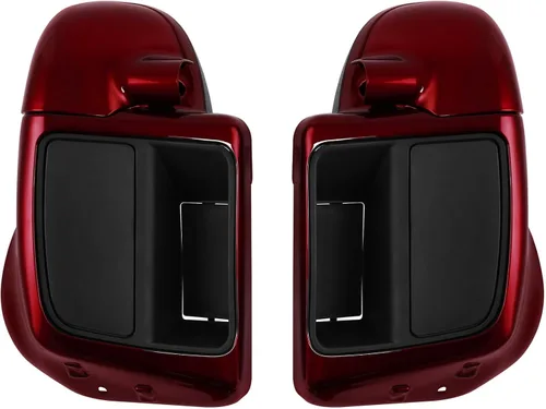 Miniatura 20 de HR3 Bajadores de carenado refrigerados por aire de whisky ámbar a juego compatibles con Street Glide FLHX 2014 y Road Glide FLTRX 2016