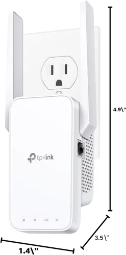 Miniatura 7 de TP-Link Extensor WiFi AC1200, Mejor Elección de Presupuesto 2023 de Engadget, Amplificador de Señal de 1.2Gbps para el Hogar, Doble Banda