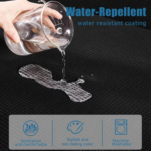 Miniatura 3 de SICHOWEL Fundas de Cojines de Sofá Repelentes al Agua de Tela Jacquard de Alta Elasticidad Protector de Muebles de Cojines de Silla para Sala