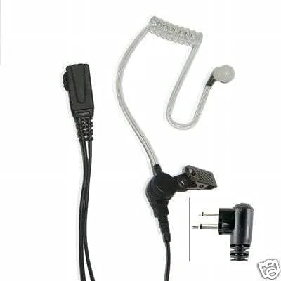 Miniatura 2 de Zotech Puntas de oído de seta estándar de repuesto para Motorola Kenwood Kit de audio de tubo de bobina de radio bidireccional/auriculares de tubo