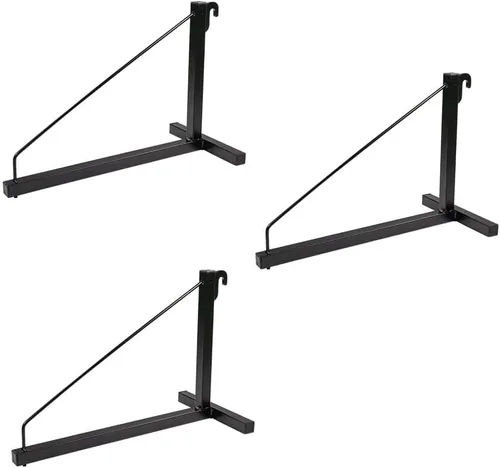 Miniatura 23 de Mytee Products Paquete de 2 Soportes de Estantería para Contenedores de Envío de 3 Niveles con 18"(P) x 60"(A) - Soportes de Estante de Acero