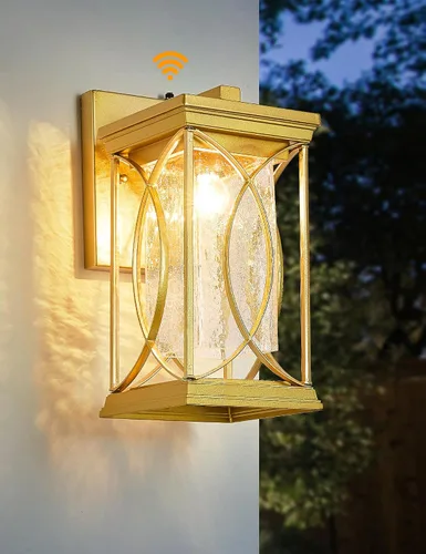 Miniatura 10 de Luz de Aplique Exterior Blanca de Anochecer a Amanecer, Accesorios de Iluminación Exterior, Montaje en Pared, Luz de Porche, Luz de Pared Exterior