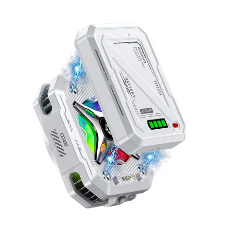 Miniatura 9 de Enfriador magnético para teléfono con batería recargable, ventilador de refrigeración LED con refrigeración de semiconductores, enfriador