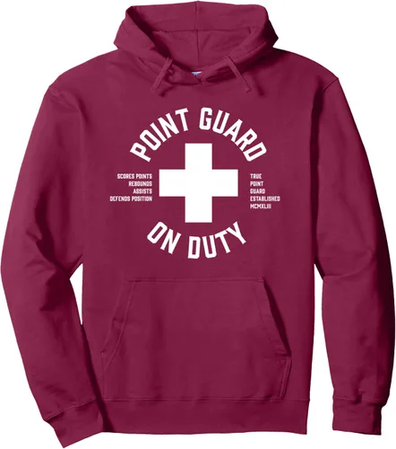 Miniatura 7 de Camiseta de baloncesto Point Guard - Sudadera con capucha de Bball Life Guard, Negro