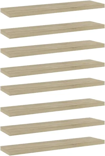 Miniatura 54 de Tableros de estantería 8 piezas, tablones de repuesto para estantería, estante de madera, estante de melamina, madera sin terminar, para renovar