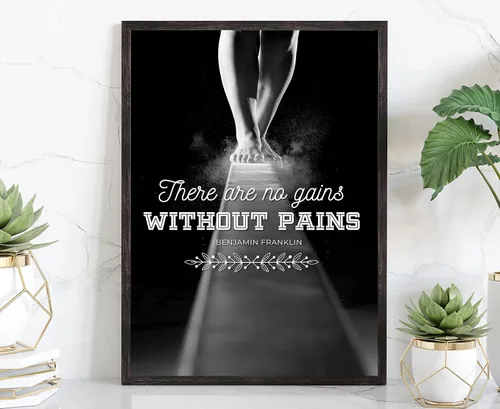 Miniatura 20 de Arte de pared con texto en inglés «Be Stronger Than Your Excuss», póster de gimnasio, impresiones de gimnasio, gimnasio en casa, decoración