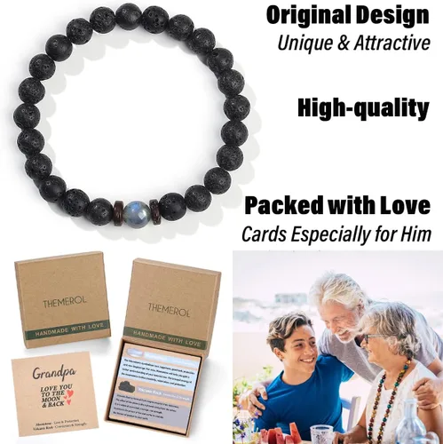 Miniatura 40 de Unique Bracelet Gifts To Son Grandson Dad Boyfriend Husband Brother Nephew Uncle Grandpa