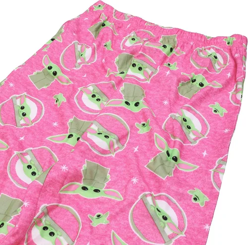Miniatura 4 de STAR WARS Girls' 2-Piece Loose-fit Button Down Pajamas Set