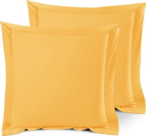 Miniatura 33 de Nestl Juego de 2 fundas tipo sham de almohada suaves - Fundas de almohada de microfibra de doble cepillado - Fundas de almohada de cama premium