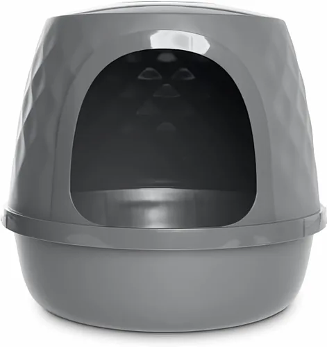 So Phresh by Petco - Caja de arena geométrica para gatos, 17.5 pulgadas de largo x 17.5 pulgadas de ancho x 16 pulgadas de alto