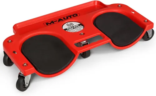 Miniatura 10 de M-AUTO Rodilleras Deslizantes con Ruedas, Rodilleras Duraderas con Ruedas Giratorias de 360 Grados Completos y Bandeja de Herramientas, Almohadillas