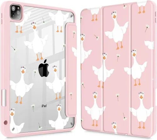 Miniatura 38 de May Chen Funda para iPad Pro de 11 pulgadas M2 de 4ª generación 2022, iPad Pro 11 de 3ª/2ª/1ª generación, Funda con cubierta trasera transparente a