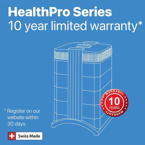 Miniatura 9 de IQAir HealthPro Compact XE - Purificador de aire – Filtración compacta HyperHEPA para habitaciones de hasta 1240 pies cuadrados – Alérgenos, humo