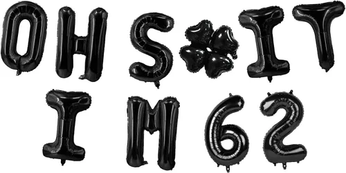 Miniatura 41 de Globos de látex de 16 pulgadas con texto en inglés "Oh I'm 14" Black Hallo Fourteen Cheers to 14 Years Old Theme Decor for Man Woman Happy 14th