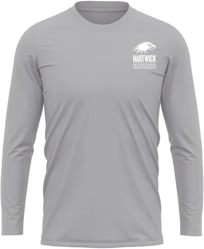 Miniatura 165 de Camisa deportiva de manga larga oficial de la NCAA Collegiate para hombre, con logotipo en el pecho izquierdo, colección Athletic Heather