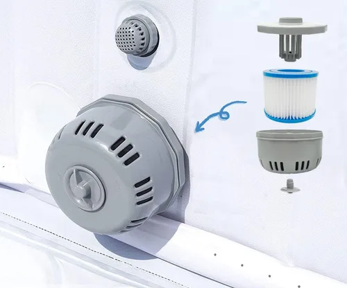 Miniatura 3 de Soporte de cartucho de filtro de piezas de bañera de hidromasaje de reemplazo solo P6653, con un cartucho de filtro de bañera de hidromasaje